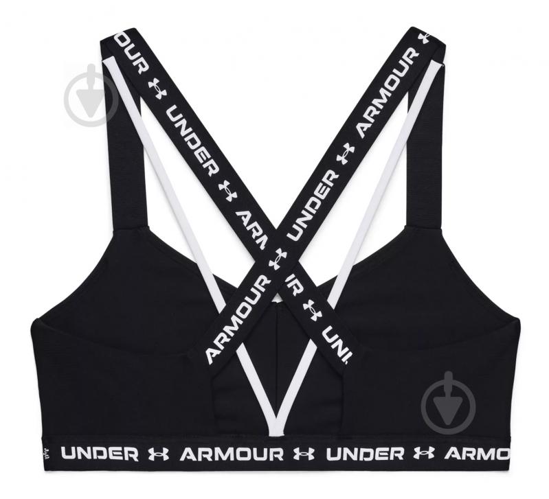 Бра Under Armour UA Crossback Low 1361033-001 р.XL чорний - фото 2