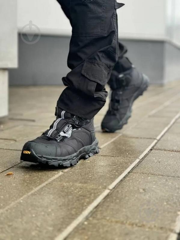 Кроссовки ESDY трекинговые с автошнуровкой SK-10 р.44 black - фото 7