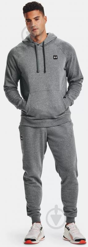 Брюки Under Armour UA Rival Fleece Joggers 1357128-012 р.4XL серый - фото 4