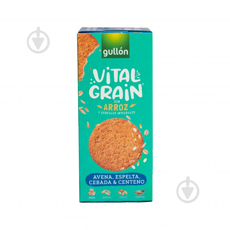 Печенье овсяное Gullon Vitalgrain овсяное со спельтой 250 г - фото 1