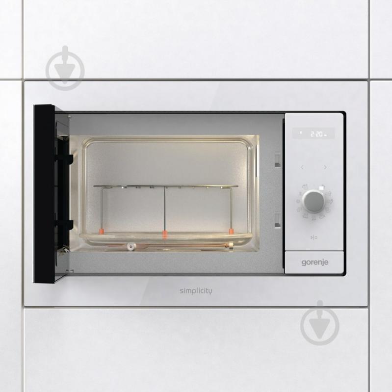 Вбудовувана мікрохвильова піч Gorenje BM235G1SYW - фото 4