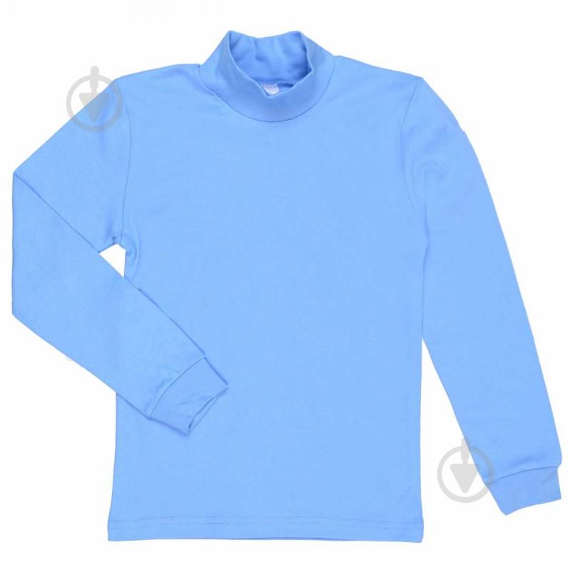 Гольф для мальчика Татошка р.134 голубой 02602гол - фото 1