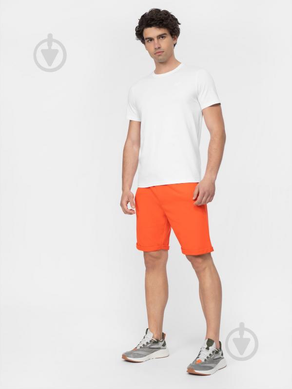 Футболка 4F TSHIRT 4FMM00TTSHM706-10S р.M белый - фото 4