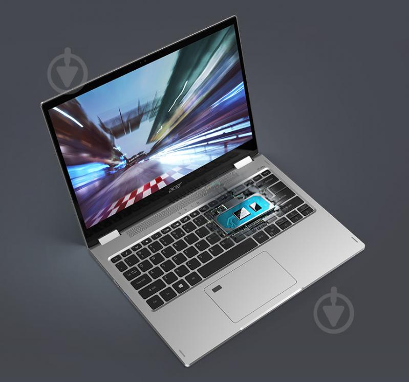 Ноутбук Acer Spin 3 SP313-51N 13,3" (NX.A6CEU.00H) pure silver - фото 9