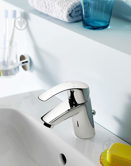 Смеситель для умывальника Grohe Eurosmart (33265002) - фото 2 Смеситель для умывальника Grohe Eurosmart (33265002) - фото 2