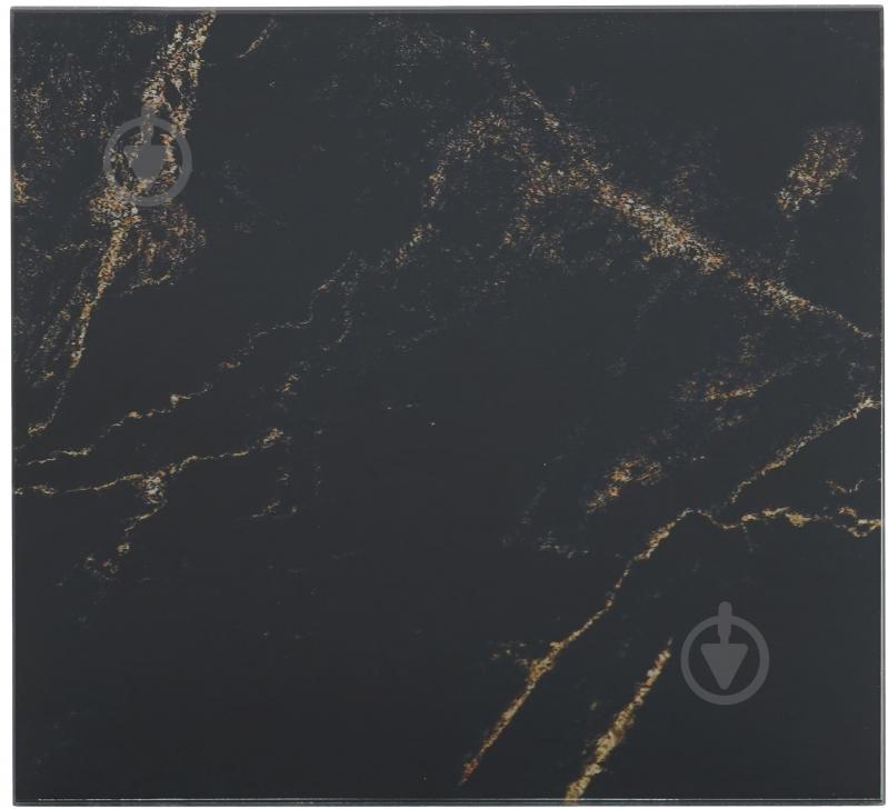 Панель AirRoxy до вентилятора MARBLE BLACK GOLD Glass 01-186 - фото 1