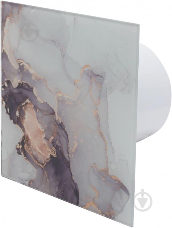 Панель AirRoxy до вентилятора MARBLE PINK GOLD Glass 01-188 - фото 3