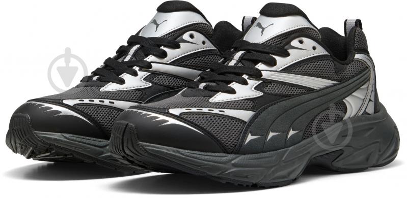 Кросівки чоловічі демісезонні Puma MORPHIC RETRO 39592007 р.47 чорні - фото 3