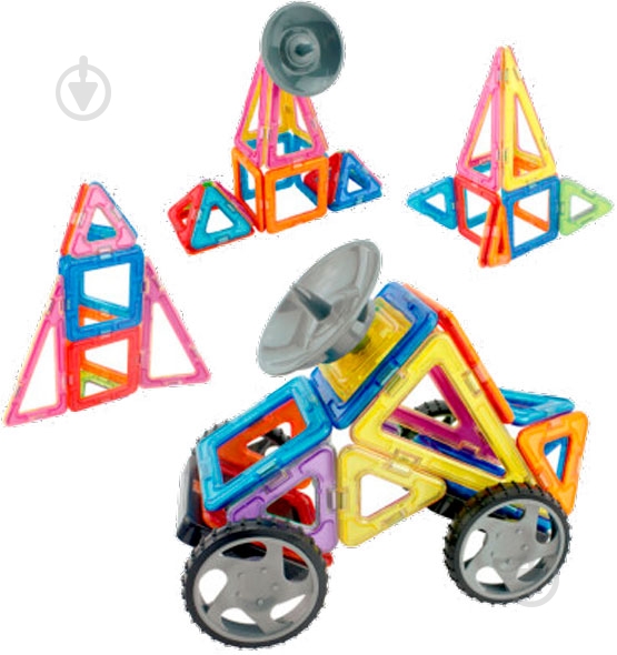 Конструктор Limo Toy магнитный LT5004 - фото 3 Конструктор Limo Toy магнитный LT5004 - фото 3