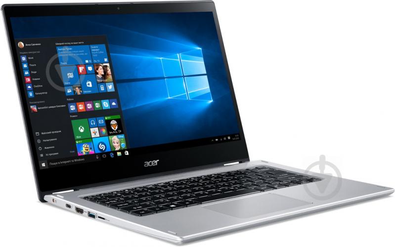 Ноутбук Acer Spin 3 SP314-54N 14" (NX.HQ7EU.00T) pure silver - фото 2