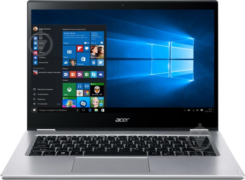 Ноутбук Acer Spin 3 SP314-54N 14" (NX.HQ7EU.00T) pure silver - фото 1