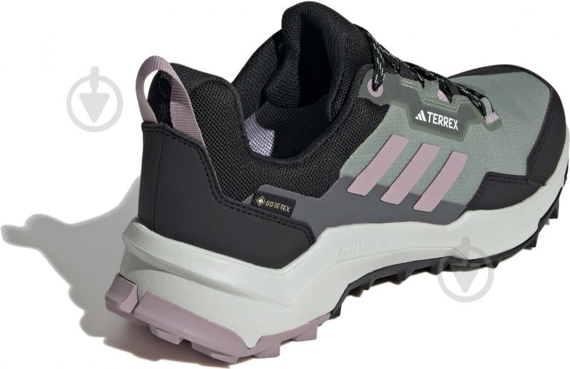 Кроссовки женские демисезонные Adidas TERREX AX4 GTX W IE2576 р.38 черно-зеленые - фото 4