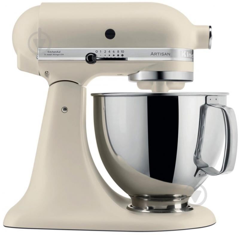 Кухонна машина KitchenAid Artisan 5KSM175PSEFL 4,8 л свіжий льон - фото 1