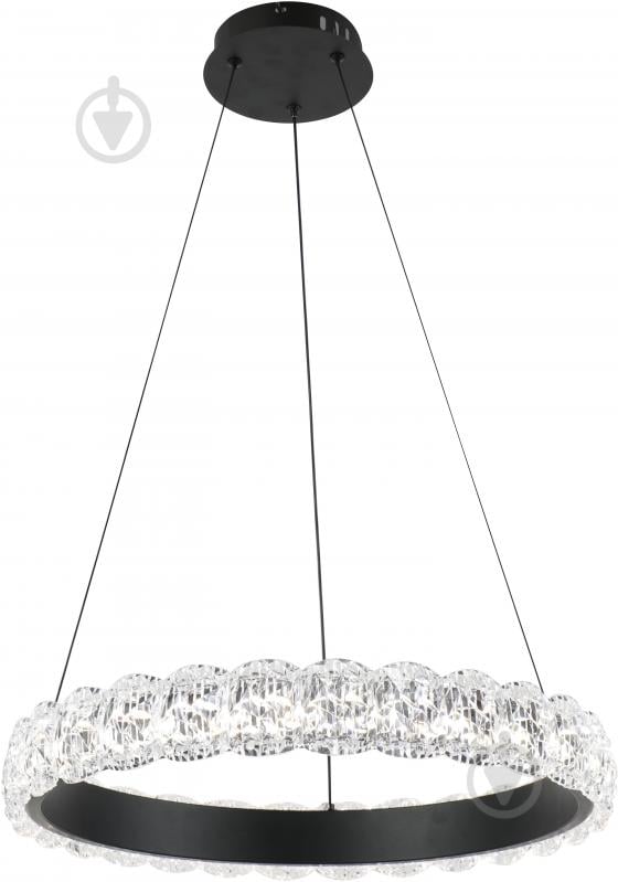 Люстра підвісна Sensio Coma 35 Вт LED-модуль чорний ALG-3257/500BL - фото 2 Люстра підвісна Sensio Coma 35 Вт LED-модуль чорний ALG-3257/500BL - фото 2