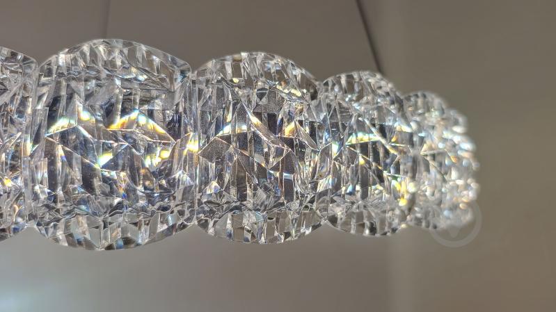 Люстра підвісна Sensio Coma 35 Вт LED-модуль чорний ALG-3257/500BL - фото 4