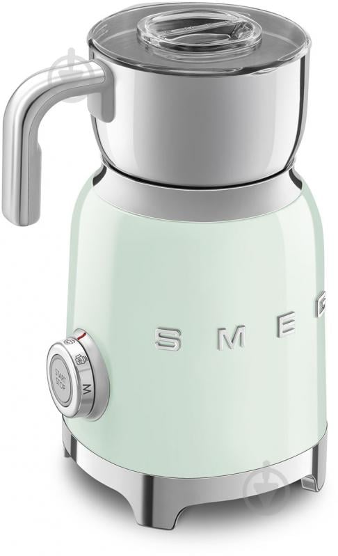 Вспениватель молока Smeg MFF11PGEU зеленый - фото 4