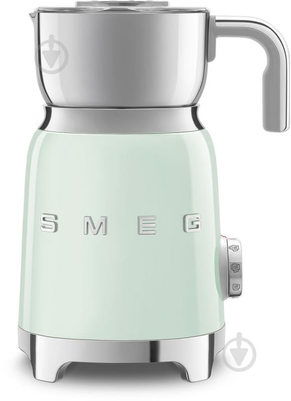 Вспениватель молока Smeg MFF11PGEU зеленый - фото 1