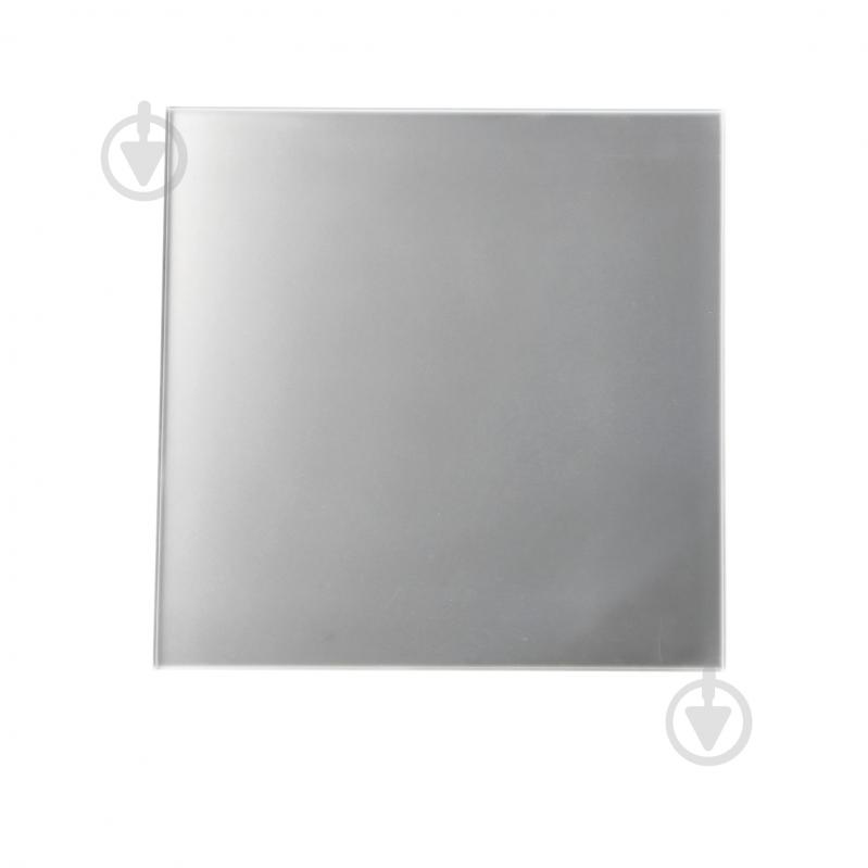 Панель AirRoxy до вентилятора і решітки Satin Silver Glass 01-177 - фото 1