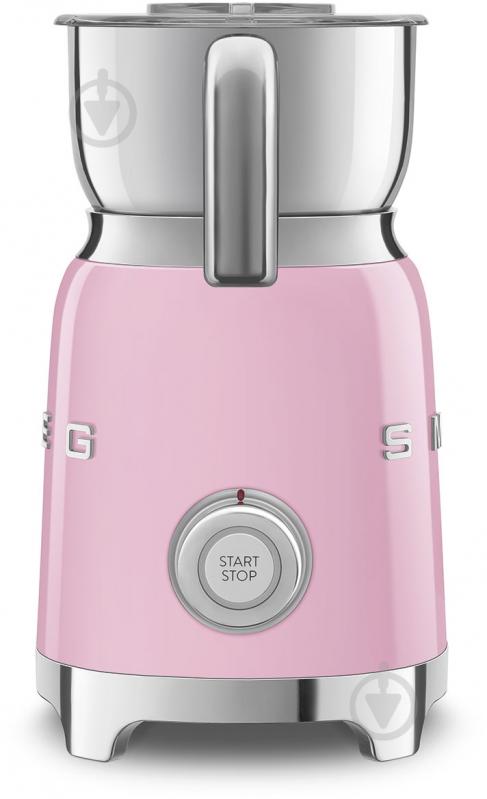 Вспениватель молока Smeg MFF11PKEU розовый - фото 2 Вспениватель молока Smeg MFF11PKEU розовый - фото 2
