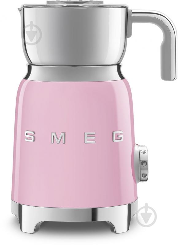 Вспениватель молока Smeg MFF11PKEU розовый - фото 1 Вспениватель молока Smeg MFF11PKEU розовый - фото 1