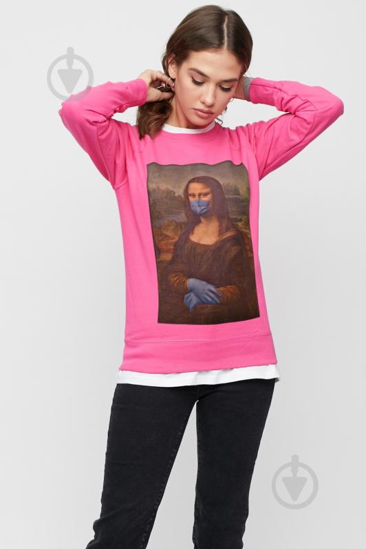 Свитшот YAPPI No Flis SWP1004 р.XL розовый - фото 1