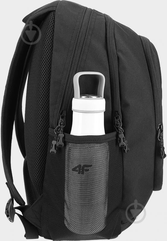 Рюкзак 4F BACKPACK U096 4FSS23ABACU096-20S 20 л черный - фото 4