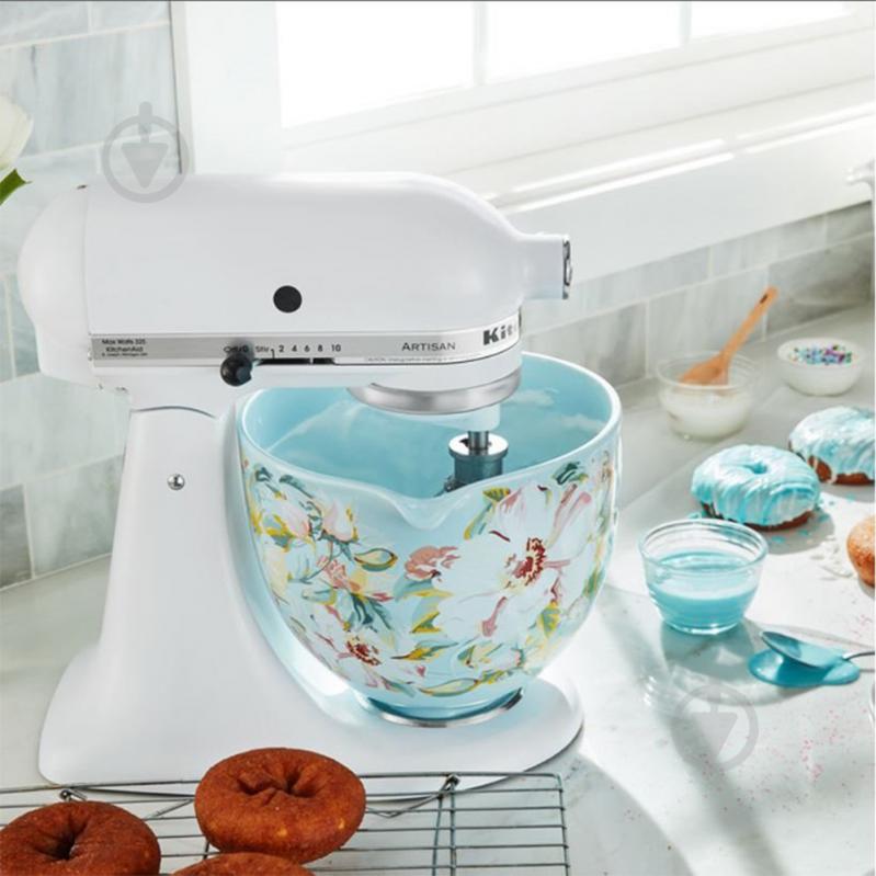 Чаша для змішування KitchenAid 4,7 л керамічна з ручкою (5KSM2CB5PWG) - фото 3