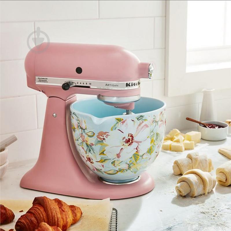 Чаша для змішування KitchenAid 4,7 л керамічна з ручкою (5KSM2CB5PWG) - фото 5