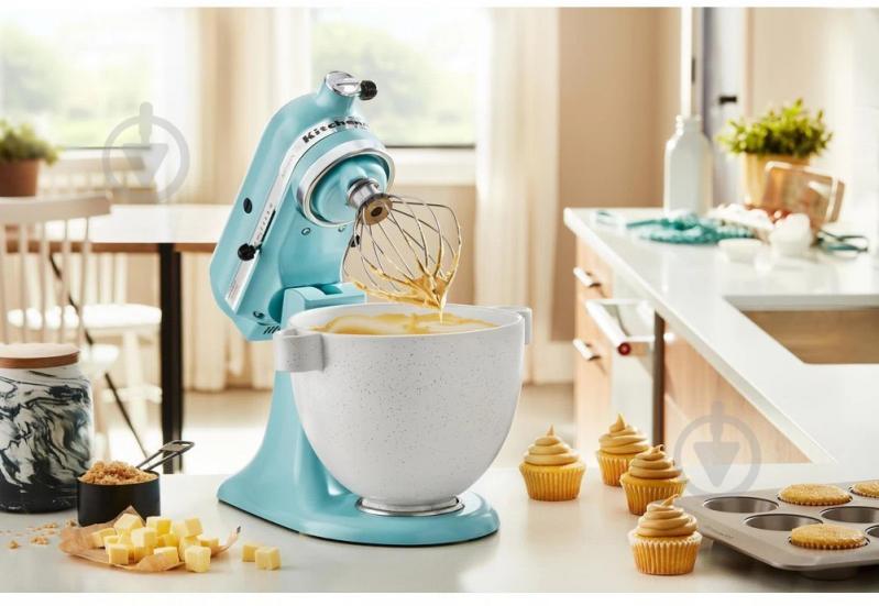 Чаша для смешивания KitchenAid 4,7 л керамическая с ручкой (5KSM2CB5PHS) - фото 4