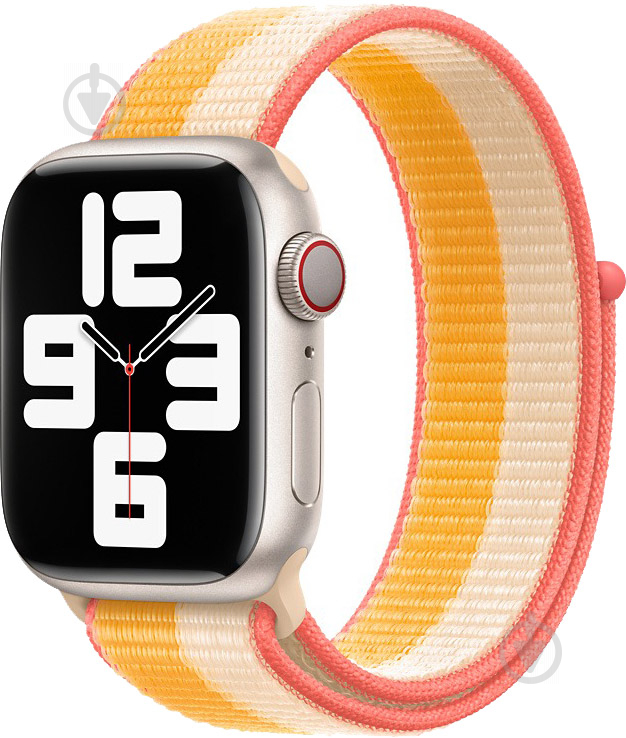 Ремешок Apple 41mm Maize/White Sport Loop Regular ML2N3ZM/A - фото 2