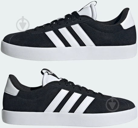 Кросівки Adidas VL COURT 3.0 ID6278 р.44 чорні - фото 2