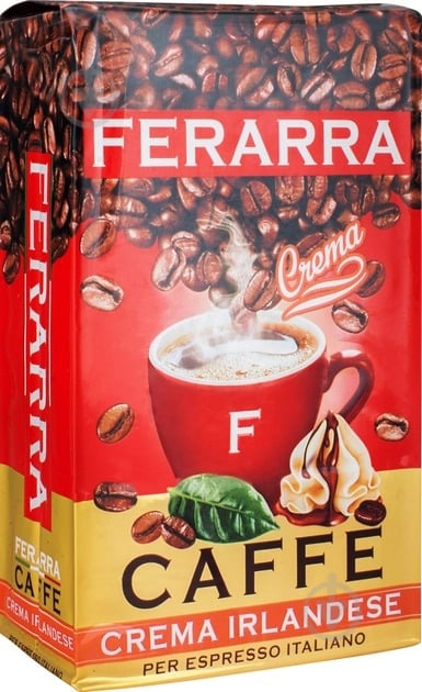 Кофе молотый FERARRA CAFFE Crema Irlandese 250 г - фото 1