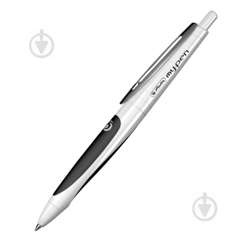 Ручка гелевая Herlitz My Pen Urban White синяя 11370079 - фото 1