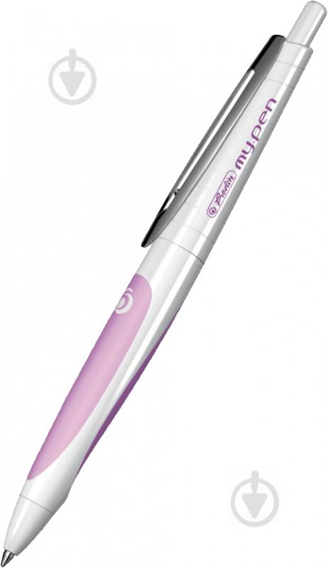 Ручка гелевая Herlitz My Pen Girl Pink синяя 11370061 - фото 1