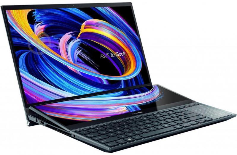 Ноутбук Asus ZenBook Pro Duo UX582HS-H2902X 15,6" (90NB0V21-M00920) celestial blue - фото 2