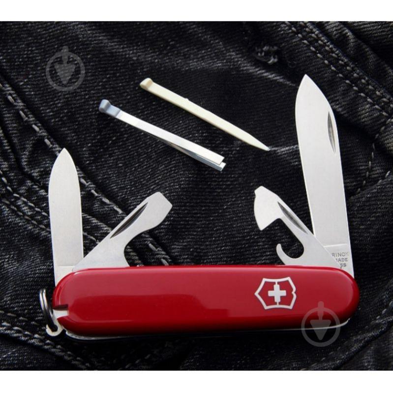 Ніж швейцарський Victorinox RECRUIT (10 інстр) 0.2503 - фото 4