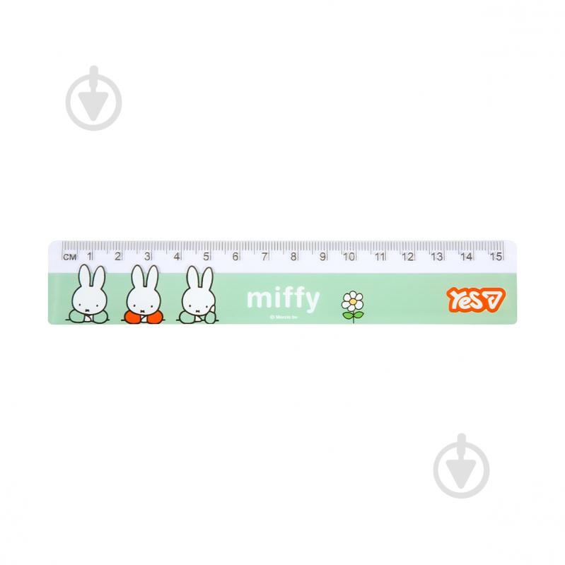 Линейка Miffy 15 см 370727 YES - фото 2 Линейка Miffy 15 см 370727 YES - фото 2