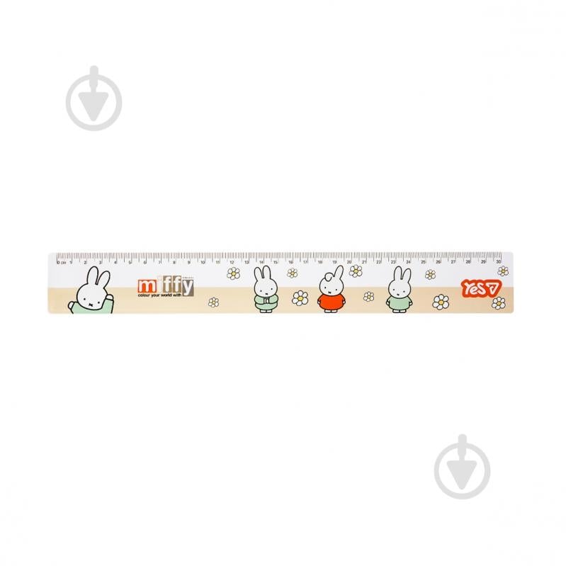 Линейка Miffy 30 см 370765 YES - фото 2