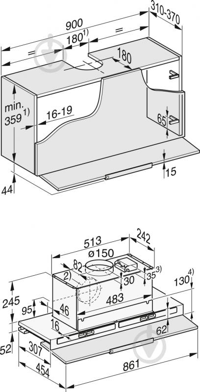 Вытяжка Miele DAS 8930 - фото 5