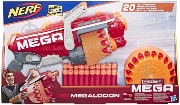 Бластер Hasbro Mega Megalodon E4217 - фото 2