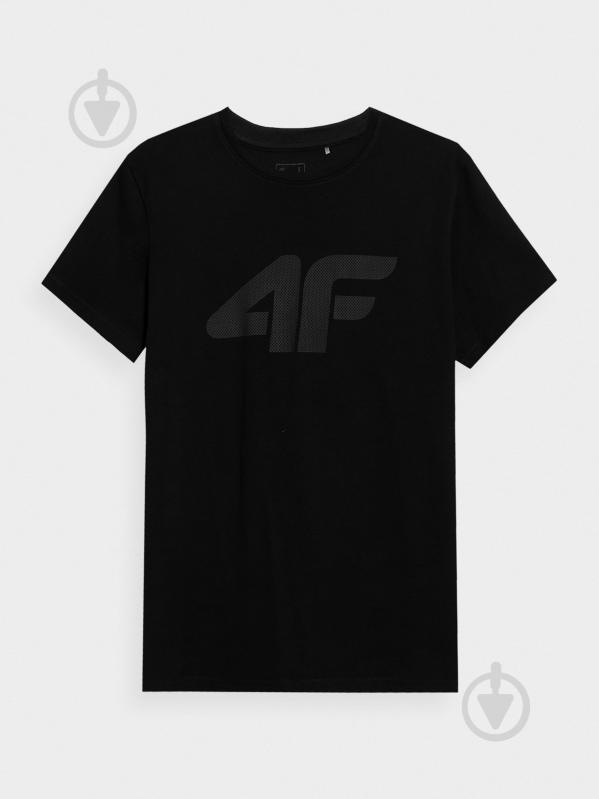 Футболка 4F TSHIRT M537 4FSS23TTSHM537-20S р.2XL чорний - фото 2