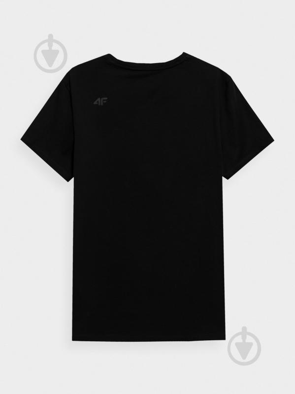 Футболка 4F TSHIRT M537 4FSS23TTSHM537-20S р.2XL чорний - фото 3