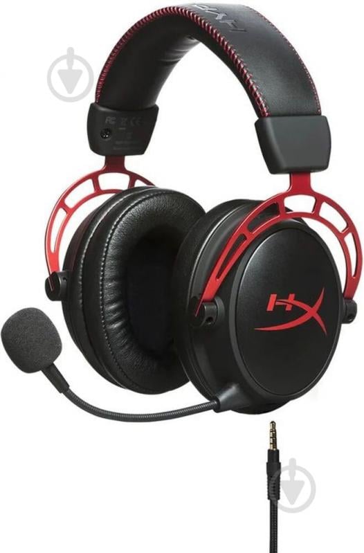 Гарнітура HyperX Cloud Alpha black/red (4P5L1AM) - фото 2