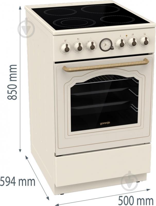 Плита електрична Gorenje GECS5B70CLI - фото 13