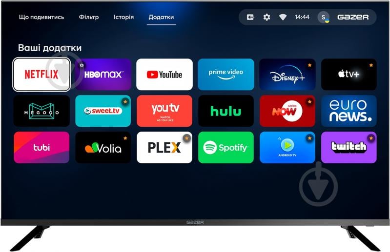 Телевізор Gazer TV43-FN1 43" FHD MetaSmart Live Edition UA - фото 4