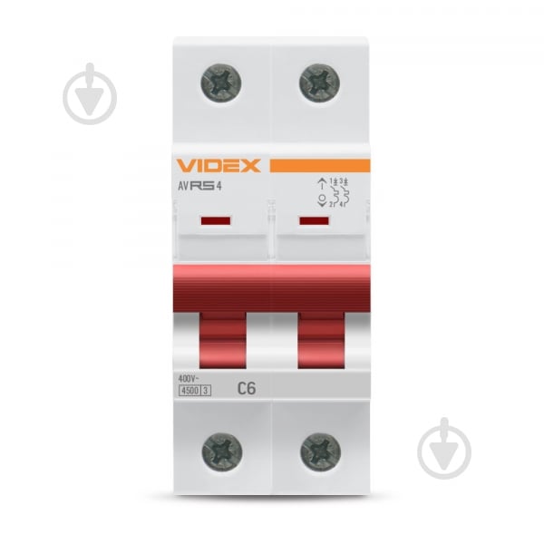 Автоматический выключатель Videx VF-RS4-AV2C06 26513 - фото 2