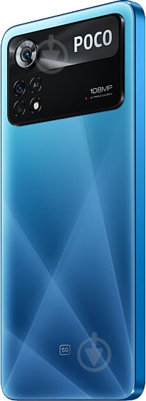 Смартфон POCO X4 Pro 5G 6/128GB laser blue (942646) - фото 4