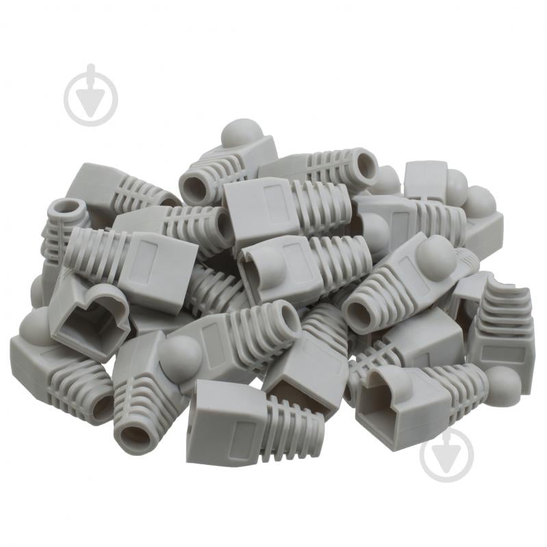 Ковпачок Patron для конектора 40 шт. (RJ-45-40) сірий - фото 1 Ковпачок Patron для конектора 40 шт. (RJ-45-40) сірий - фото 1