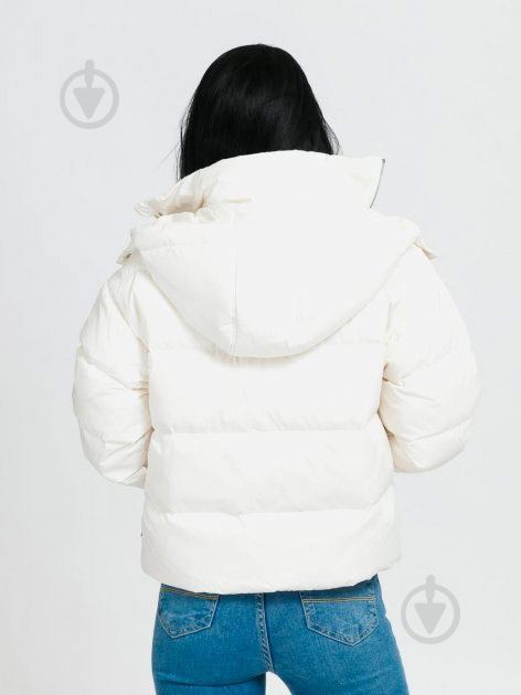 Куртка женская зимняя Converse Short Down Jacket Entry Level 10021998-281 р.L белая - фото 2