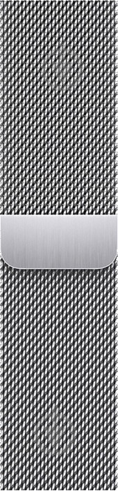 Ремешок Apple 45mm Silver Milanese Loop ML783ZM/A - фото 1